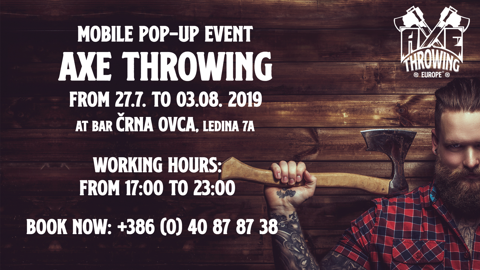 axe throwing sekiromet bovec